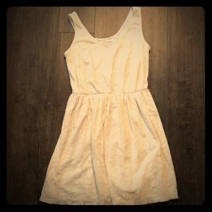 Ivory lace mossimo dress